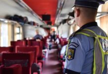 20 sancțiuni contravenționale, în valoare de 3050 de lei, aplicate de polițiști în stațiile CFR și pe trenurile de călători