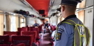 20 sancțiuni contravenționale, în valoare de 3050 de lei, aplicate de polițiști în stațiile CFR și pe trenurile de călători