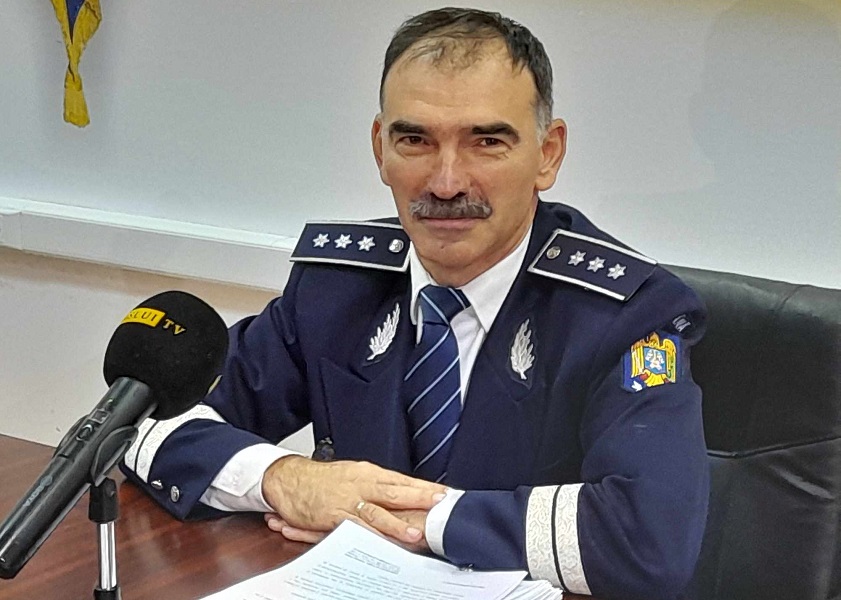 Dan Pelin Inspector sef Inspectoratul de Politie Vaslui