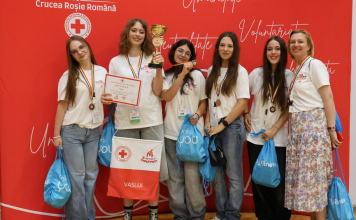 Elevii Colegiului Național „Cuza Vodă” Huși, locul III la etapa națională a concursului „Sanitarii Pricepuți”