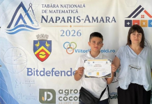 Un elev vasluian a strălucit la Concursul Național de Matematică „Naparis”: 140 de elevi din țară s-au întrecut, locul I pentru Luca Mihai Geantău