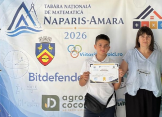 Un elev vasluian a strălucit la Concursul Național de Matematică „Naparis”: 140 de elevi din țară s-au întrecut, locul I pentru Luca Mihai Geantău