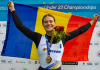 Vasluianaca Bianca Ifteni, din Pădureni, campioană mondială la canotaj, proba de schif simplu